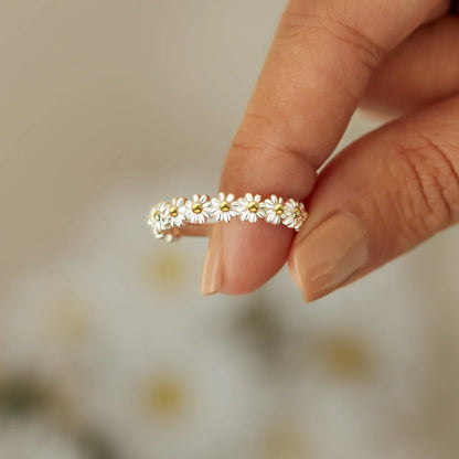 Margherita - Anello di lusso a forma di fiore