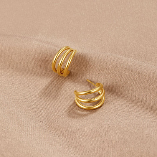 Ana-Orecchini  tripli in oro
