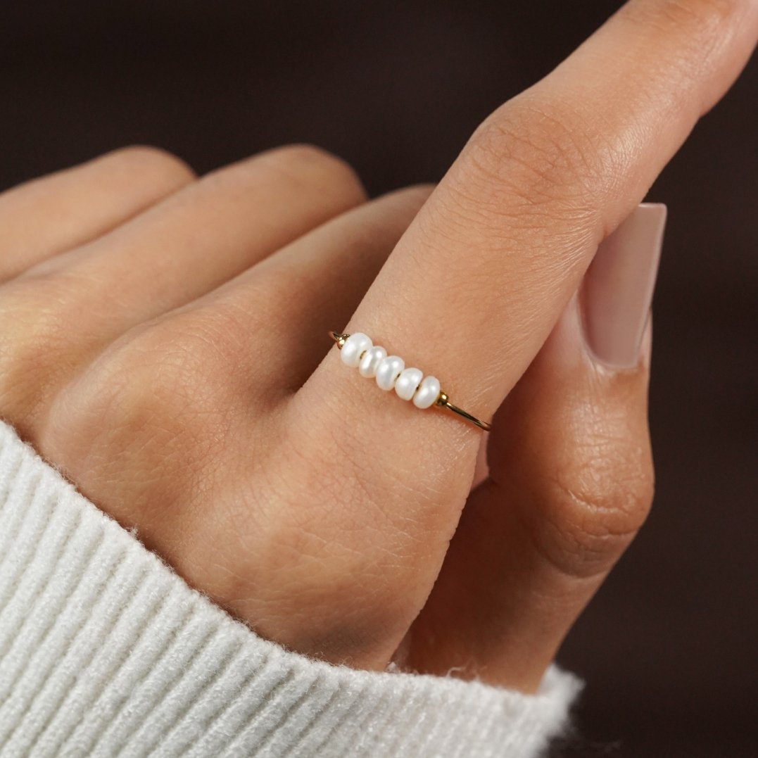 Grace – Anello con perle
