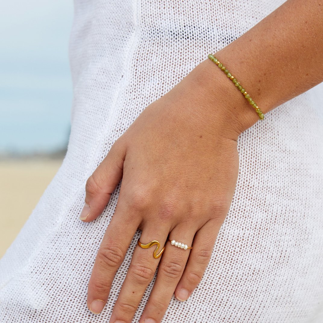 Grace – Anello con perle