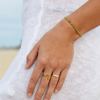 Grace – Anello con perle