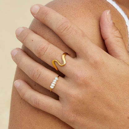 Grace – Anello con perle
