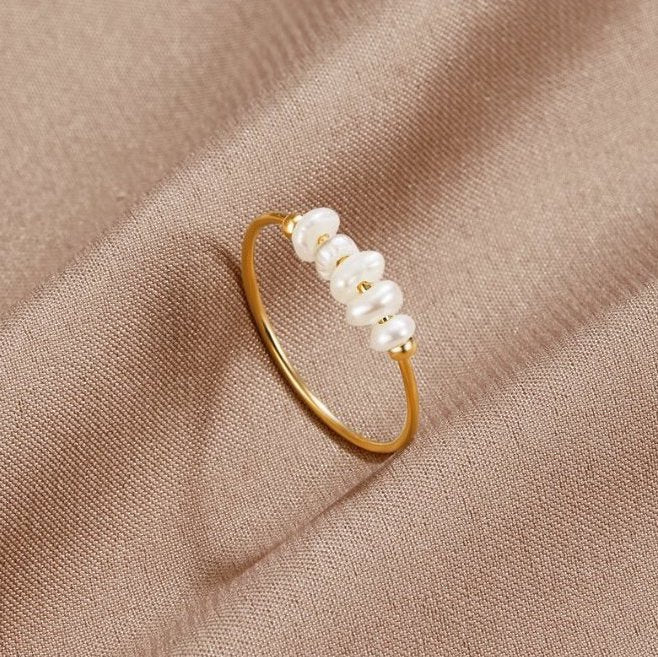 Grace – Anello con perle