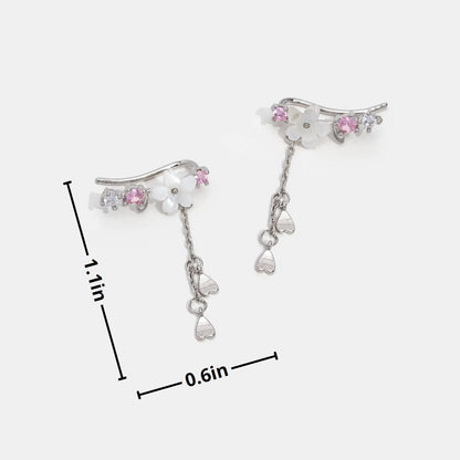 Popy-Orecchini a fiori di ciliegio