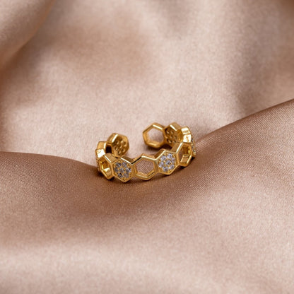 Nicole - Elegante anello con cristallo