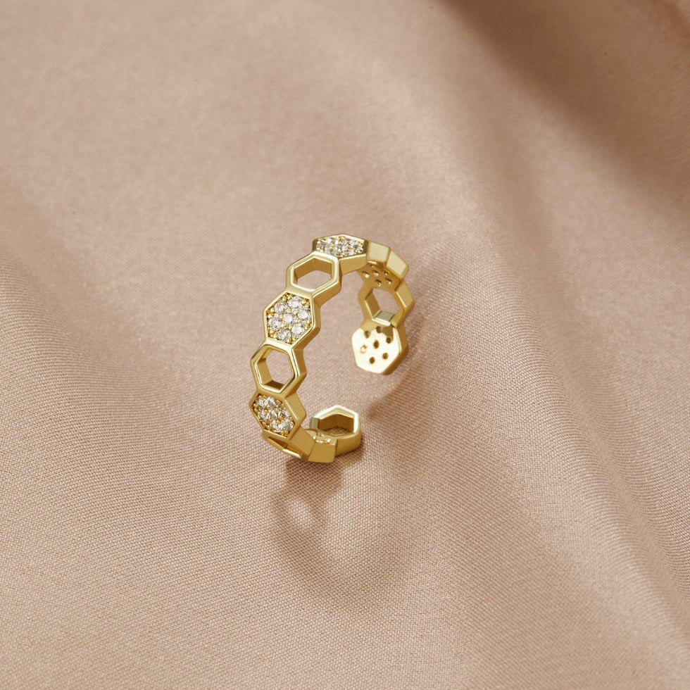 Nicole - Elegante anello con cristallo