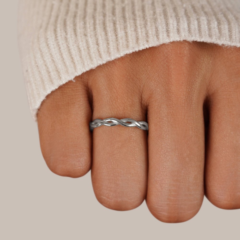 Anello girevole Infinity