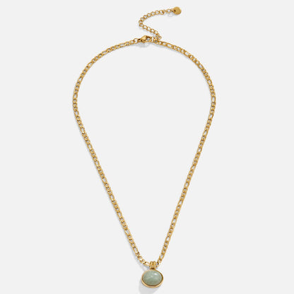 Liza – Collana con pendente in giada