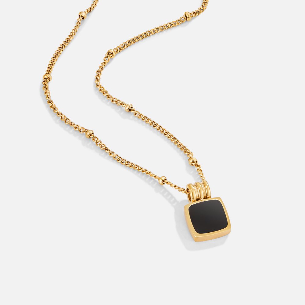 Collana chic di mezzanotte