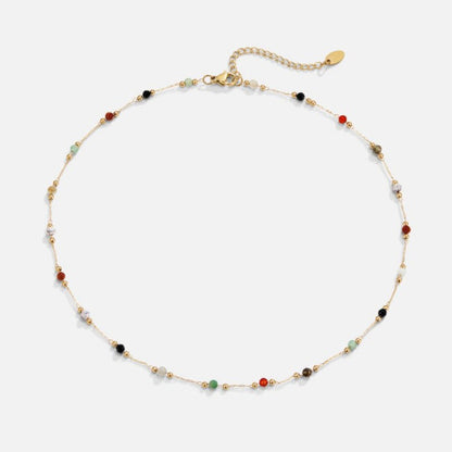 Luly – Collana con pietre colorate