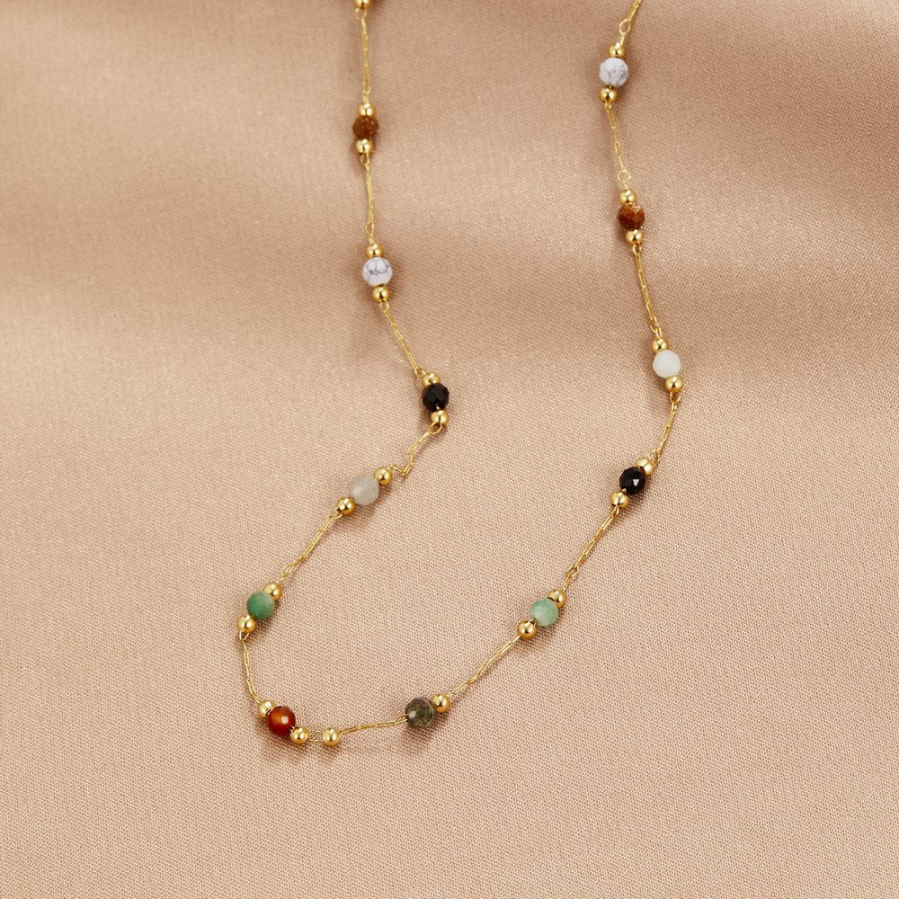 Luly – Collana con pietre colorate
