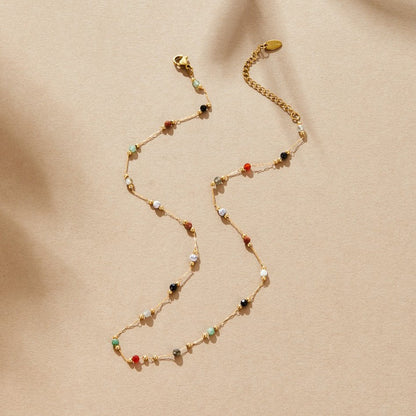 Luly – Collana con pietre colorate