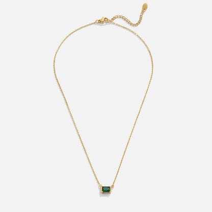 Moni – Collana con pietra verde