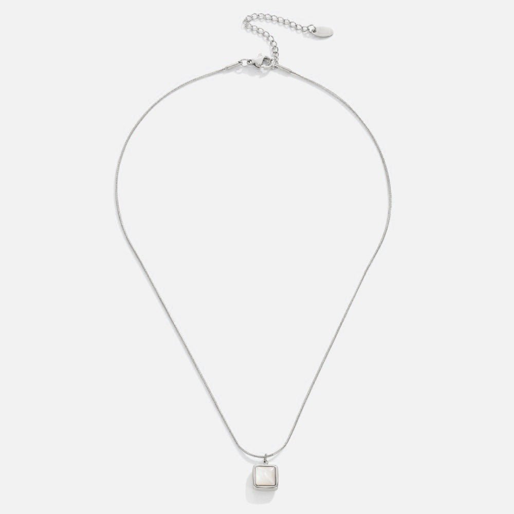 Collana Riva con pendente in pietra di luna