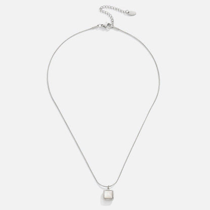 Collana Riva con pendente in pietra di luna