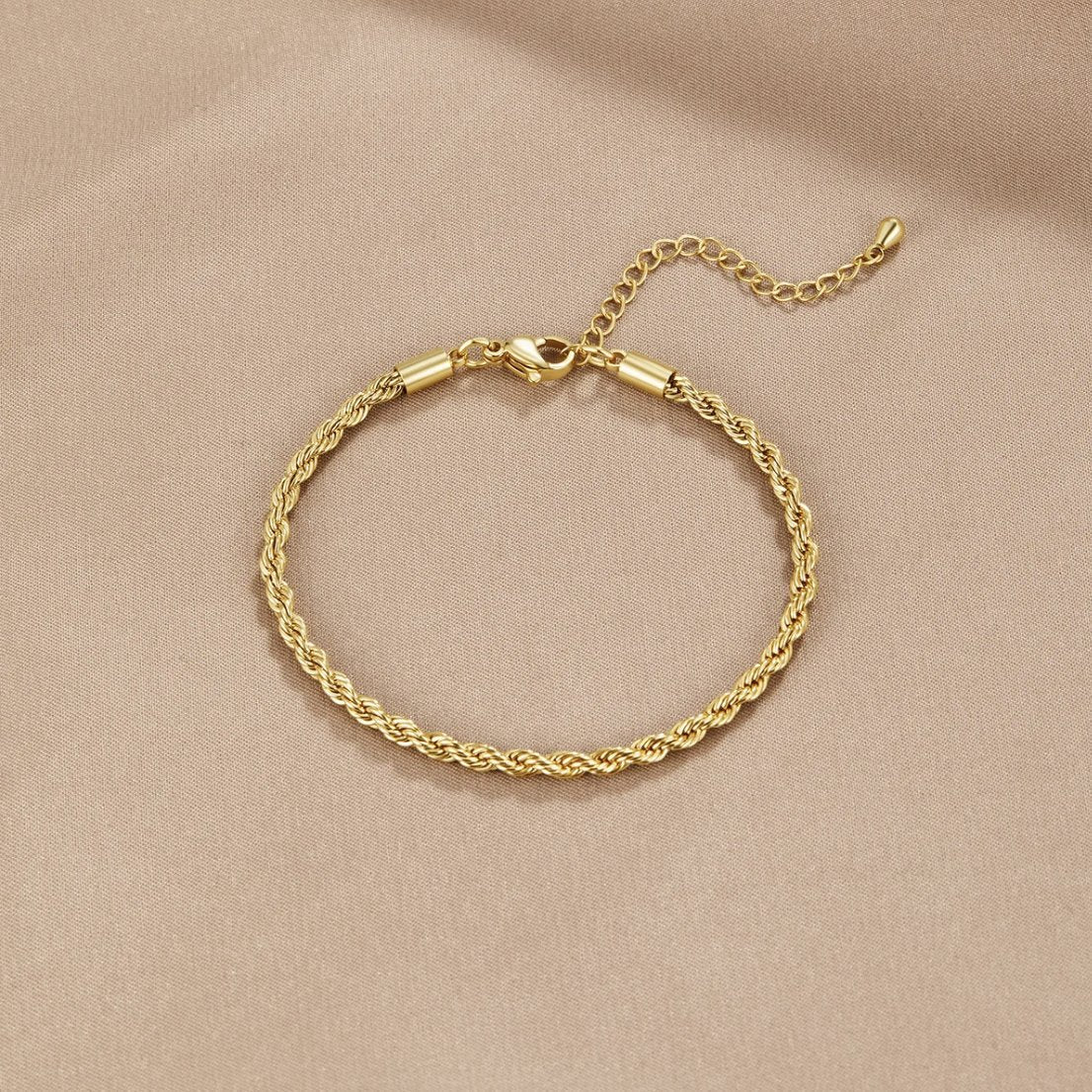 Sandra-Bracciale chic intrecciato dorato