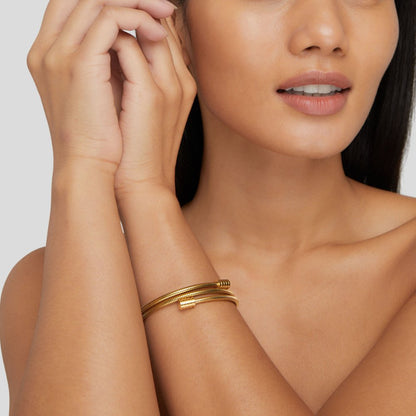 Loli-Bracciale dorato intrecciato