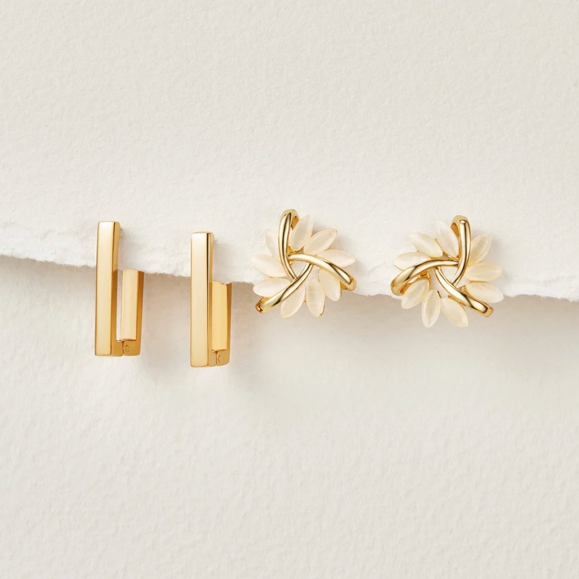 Set Yulia Petal & Hoop